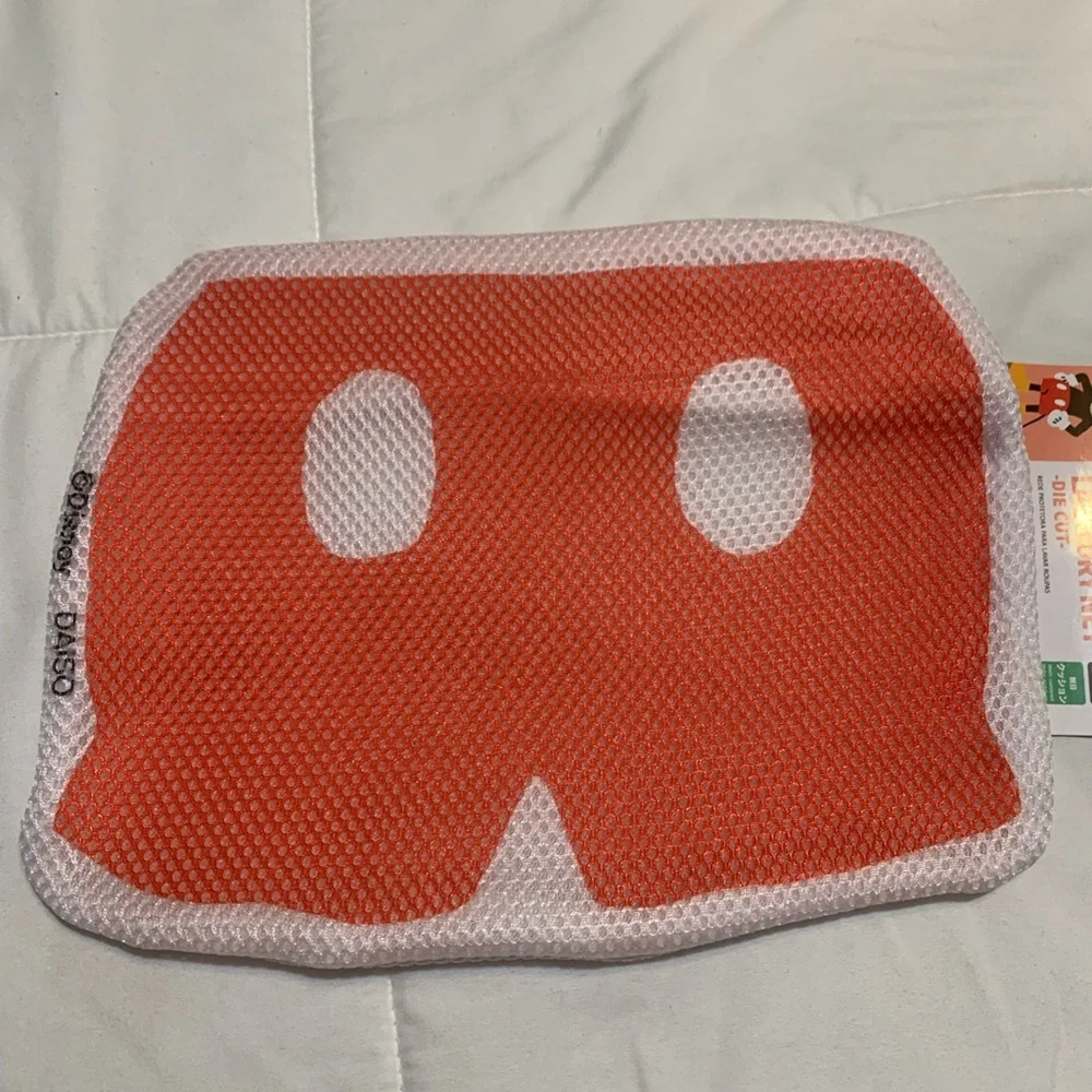 Mickey Mouse Laundry Net Zippered Bags Japan Disney